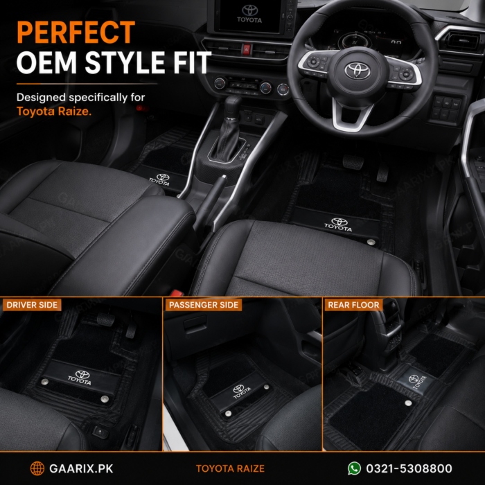 toyota-raize-11d-premium-floor-mats-oem-fitting