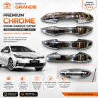 Toyota Corolla Grande Premium ABS Chrome Door Handle Cover OEM Fit