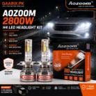 AOZOOM 2800W H4 LED Headlight Kit – Smart CANBUS 6000K