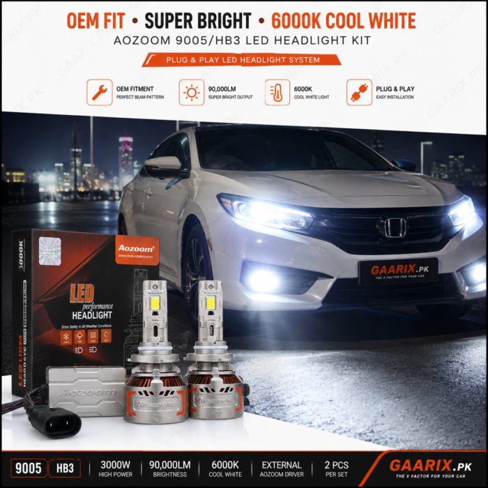 aozoom-9005-hb3-led-headlight-kit-3000w-90000lm-6000k-oem-fit