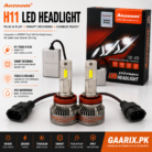 AOZOOM H11 LED Headlight Kit 2800W 70000LM 6000K Cool White Smart Decoding CANBUS