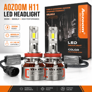 AOZOOM H11 LED Headlight Kit 3000W 80000LM