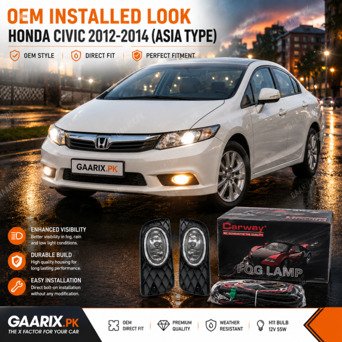 carway-honda-civic-2012-2014-fog-lamp-kit-h11-12v-55w-oem-fit Carway OEM Fog Lamp Kit for Honda Civic 2012–2014 with H11 12V 55W Bulbs