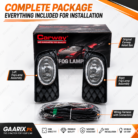 Carway OEM Fog Lamp Kit for Honda Civic 2012–2014 with H11 12V 55W Bulbs