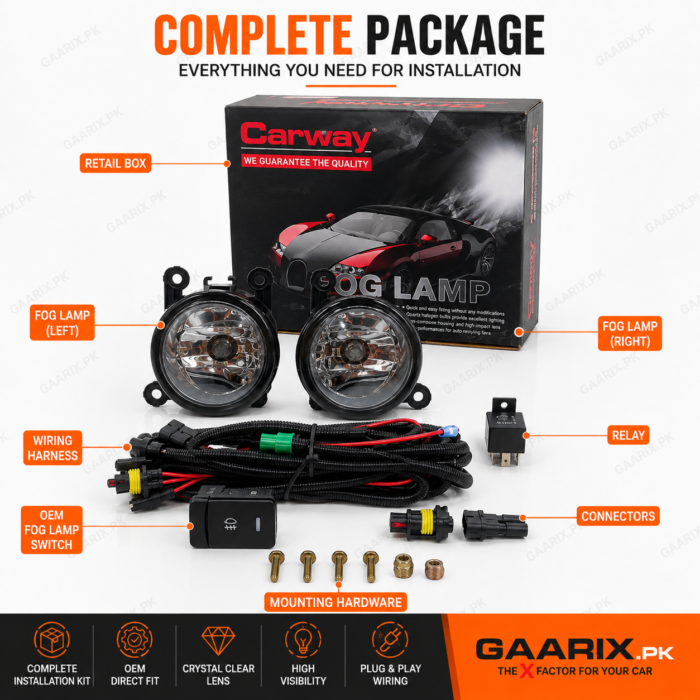 carway-suzuki-cultus-2017-2026-oem-bumper-fog-lamp-kit-features Carway OEM Bumper Fog Lamp Kit for Suzuki Cultus 2017–2026