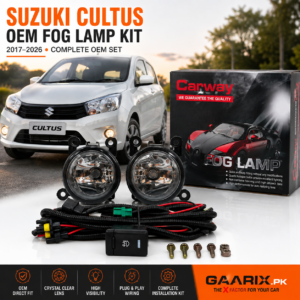 Carway OEM Bumper Fog Lamp Kit for Suzuki Cultus 2017–2026