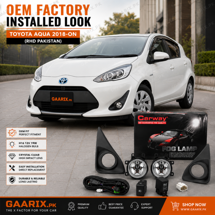 carway-toyota-aqua-prius-c-2018-on-oem-fog-lamp-kit-h16-12v-19w-hero Toyota Aqua 2018-On OEM Fog Lamp Kit – H16 12V 19W Direct Fit