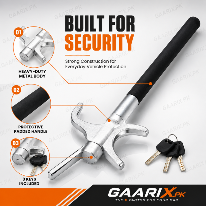 colegend-anti-theft-car-steering-lock-security-lock COlegend steering lock with heavy-duty metal body and protective padded handle