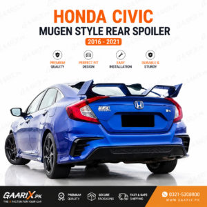 Honda Civic FC/FK 2016–2021 RSC Style Rear Spoiler Unpainted ABS OEM Fit