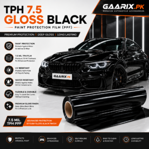 TPH 7.5 Gloss Black Paint Protection Film for Cars