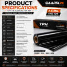 TPH 7.5 Gloss Black Paint Protection Film for Cars