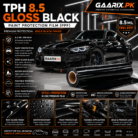 TPH 8.5 Gloss Black Paint Protection Film PPF for Cars in Pakistan